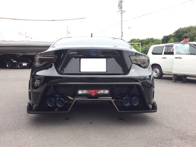 滋賀県Ｔ様☆後期86☆KUHLRACINGBODYKIT01R-GT☆リアバンパー＆リア ...