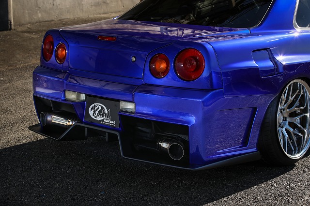 Kuhl エアロパーツ R34 Gt R Wide Body Aero Kit 34r Gtw R34gt Rエアロキット