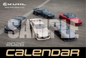 KUHLオリジナル卓上カレンダー2026