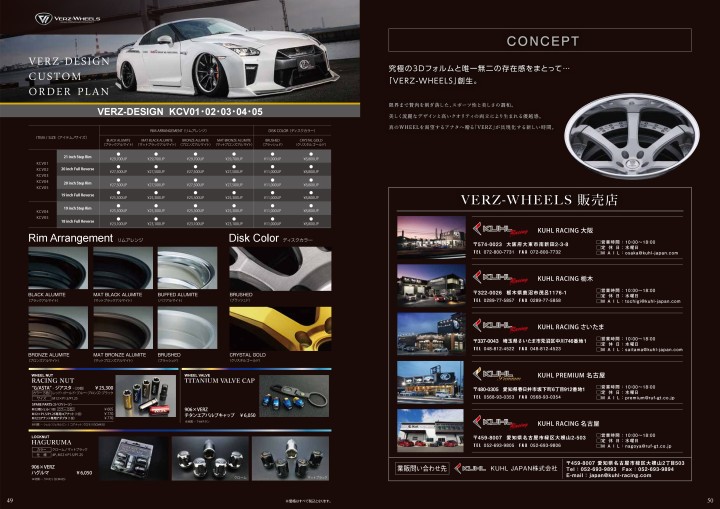 VERZ-WHEELS KUHL CONCAVE CONCEPT