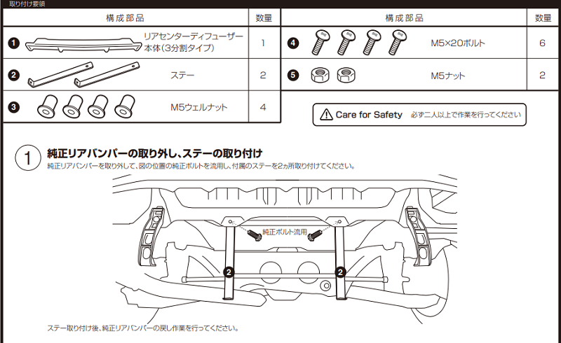 クールレーシング トヨタ86 リアディフューザー 装着 解説