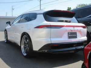 KUHL クラウンエステート 新型 開発 ホイール ローダウン