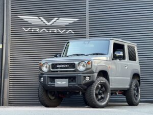 VRARVA名古屋に入庫したカスタム済みジムニー