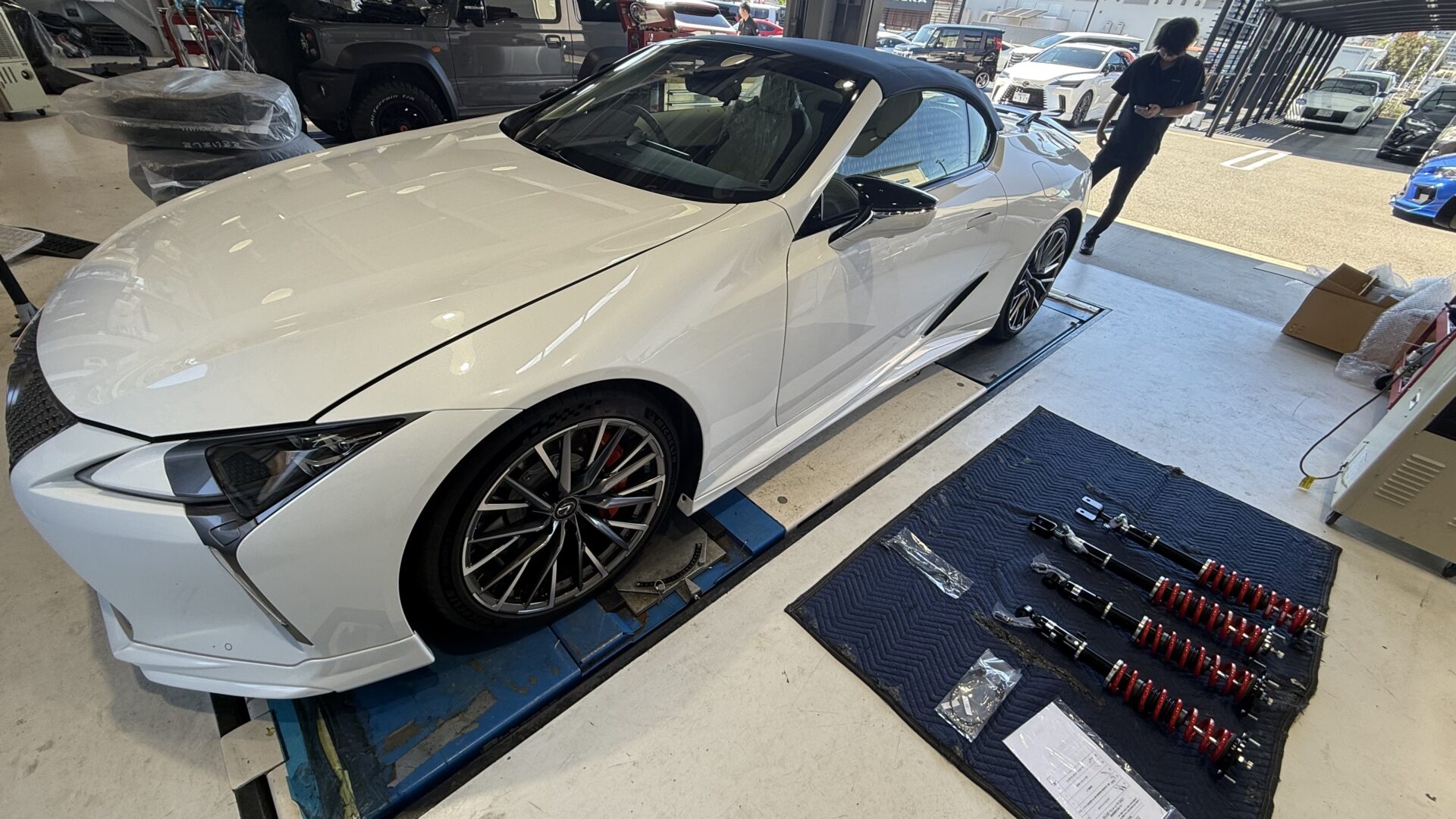 LC LC500 コンバーチブル カスタム 車高調 RSR best i active 走行モード維持 オープンカー スポーツカー KUHL KUHL福岡