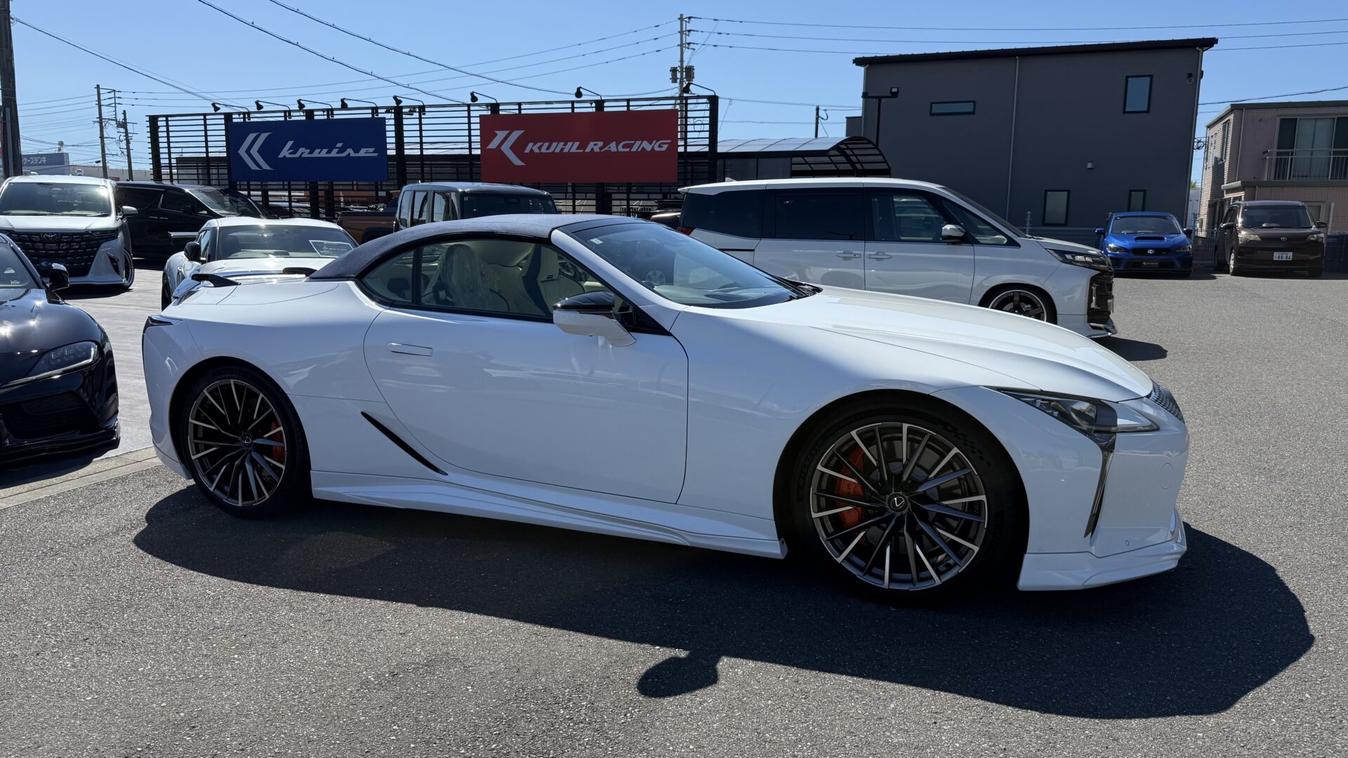 LC LC500 足回り カスタム 車高調 RSR best i active 電子制御 AVS コンバーチブル