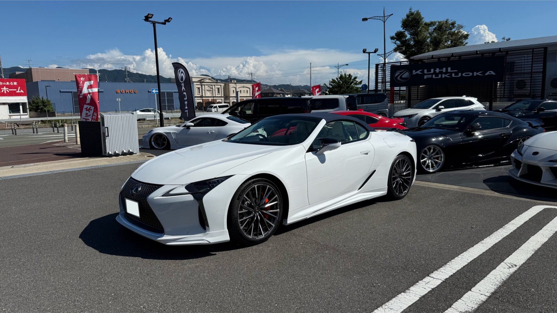 LC LC500 足回り カスタム 車高調 RSR best i active 電子制御 AVS コンバーチブル