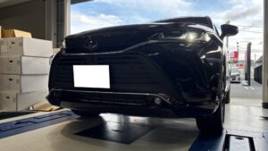 80ハリアー ナイトシェードパッケージ グリル交換 PHEV