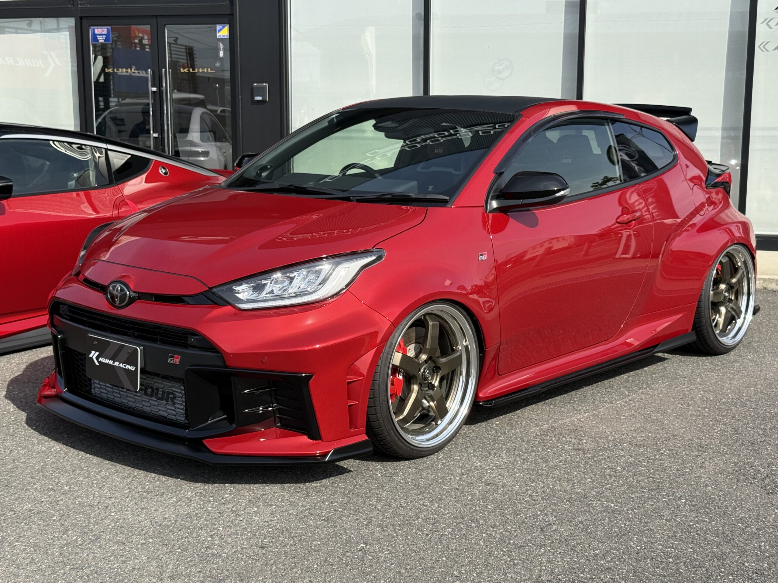 GRヤリス後期エアロ 18インチホイール 20インチホイール ローダウン