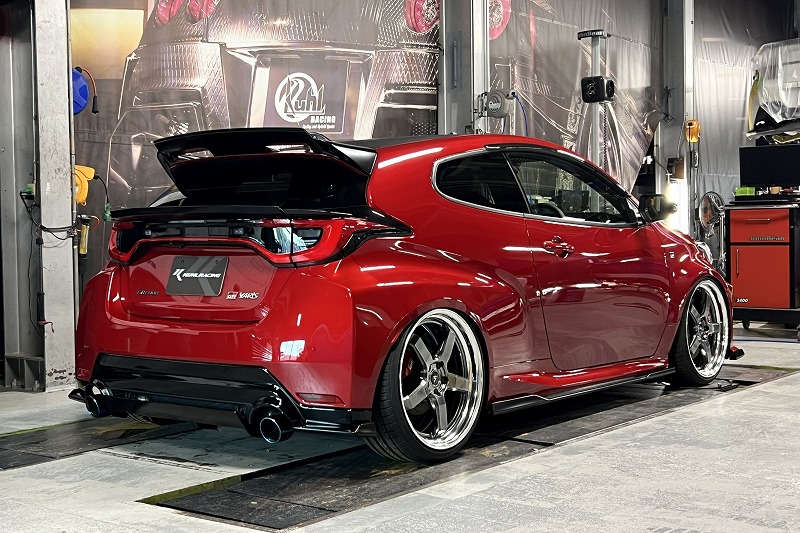 GRヤリス後期エアロ GRヤリス前期エアロ ルーフエンドウィング リアゲートウィング