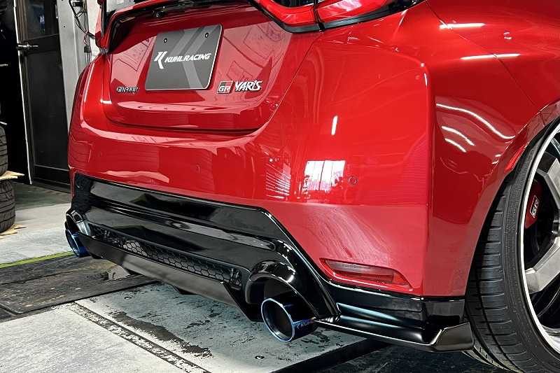 GRヤリス後期エアロ リアディフューザー