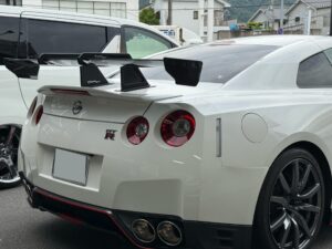 KUHL＿R35＿GT-R＿トランクスポイラー取り外し＿エアロ取り付け＿GTウィング取り付け