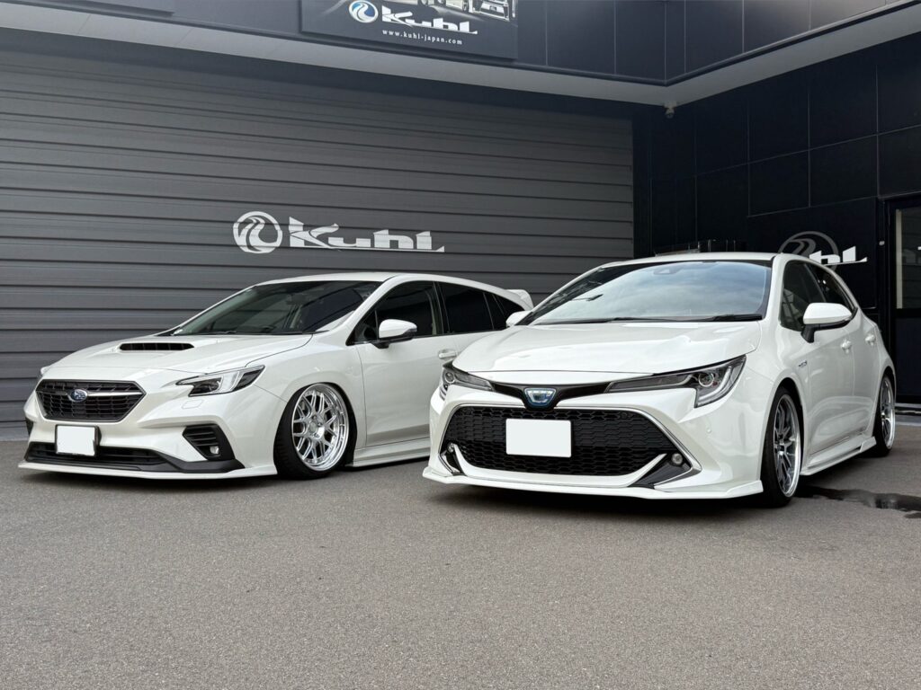 KUHL カローラスポーツ レヴォーグ コンプリートカー ローダウン カスタム