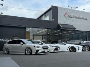 KUHL カローラスポーツ レヴォーグ コンプリートカー ローダウン カスタム