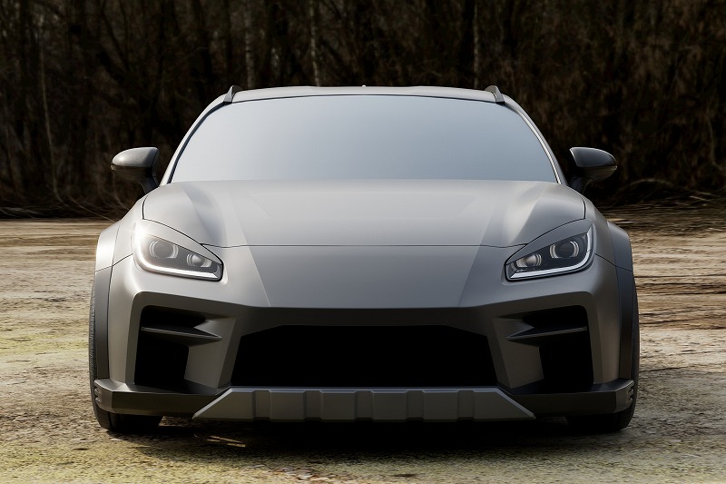 「KUHL OUTROAD」GR86のフロントフェイス