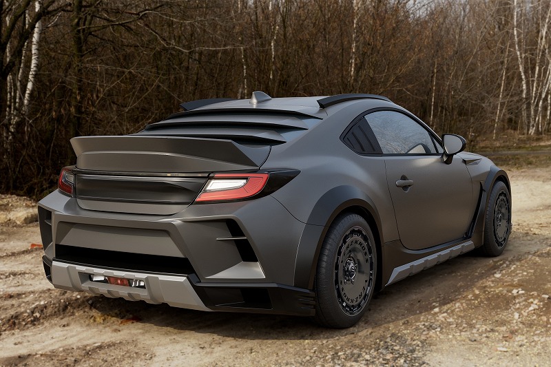 GR86 BRZ ZN8 ZB8 フルエアロ リフトアップ オフロード リアスポイラー