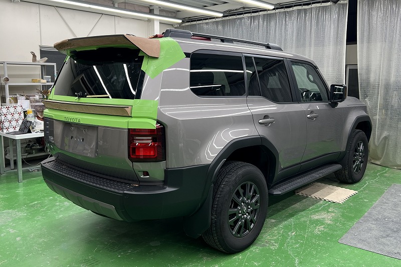 ランクル 250 KUHL エアロパーツ カスタム リアウイング