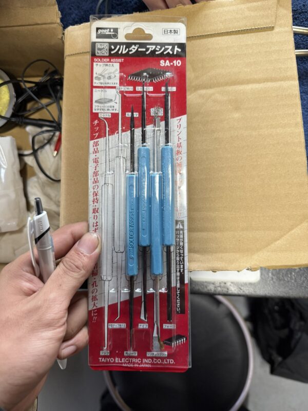 KUHLR35GT-RメーターLED打ち替え日産3528白色4極ピックツール