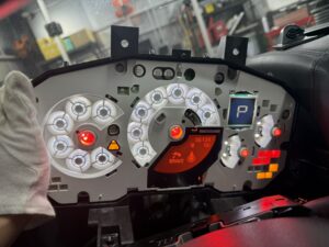 KUHLR35GT-RメーターLED打ち替え日産3528白色4極