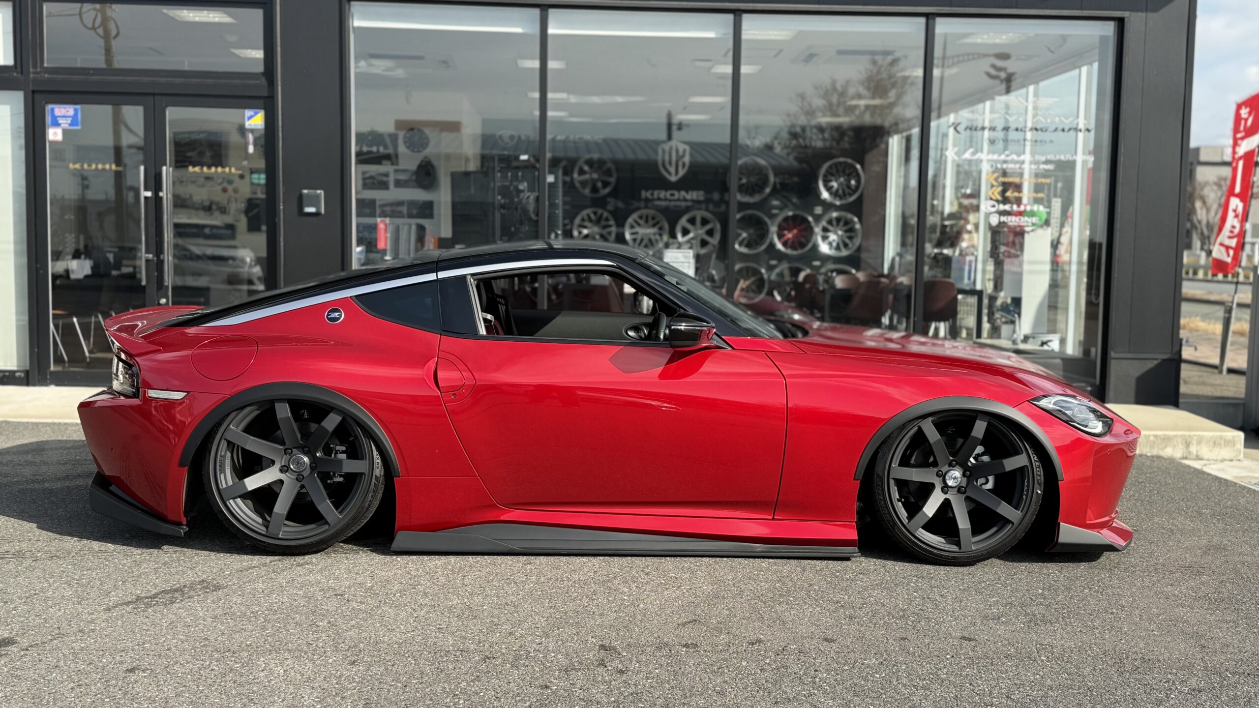 KUHL RACING オリジナルキャリパー キャリパー強化 ドレスアップ カスタム サーキット ストリート ワインディング 車いじり スポーツカー 日産 フェアレディZ RZ34