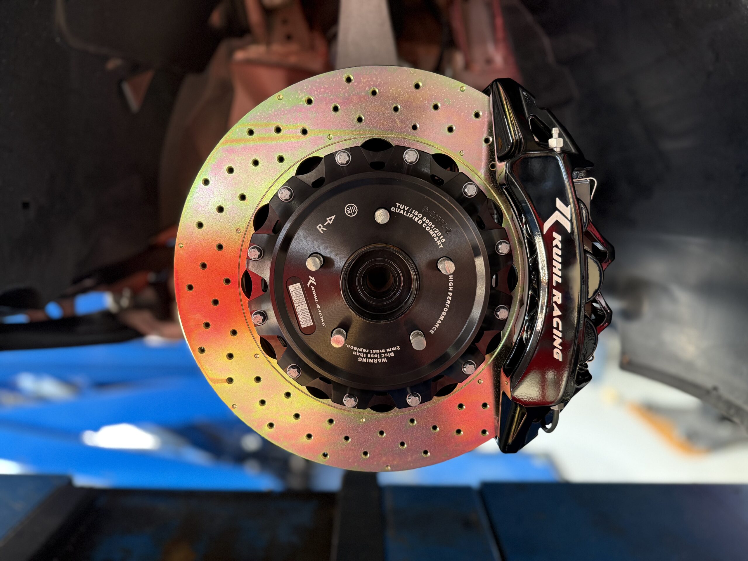 KUHL RACING オリジナルキャリパー キャリパー強化 ドレスアップ カスタム サーキット ストリート ワインディング 車いじり スポーツカー 日産 フェアレディZ RZ34