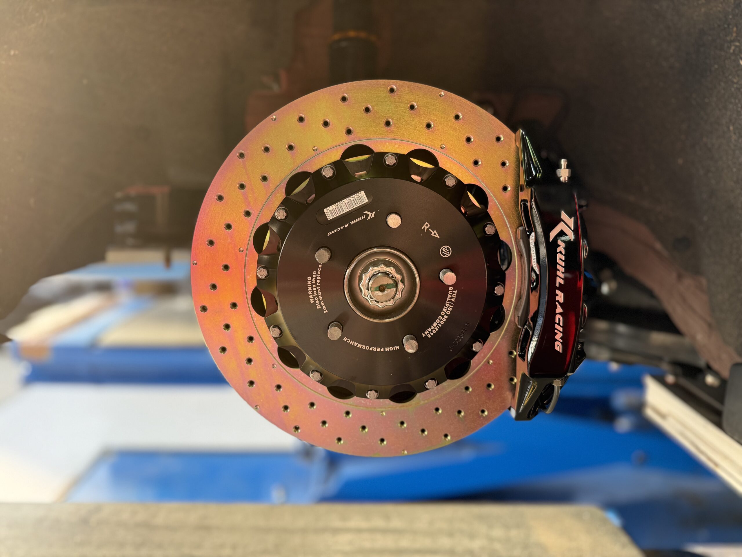 KUHL RACING オリジナルキャリパー キャリパー強化 ドレスアップ カスタム サーキット ストリート ワインディング 車いじり スポーツカー 日産 フェアレディZ RZ34