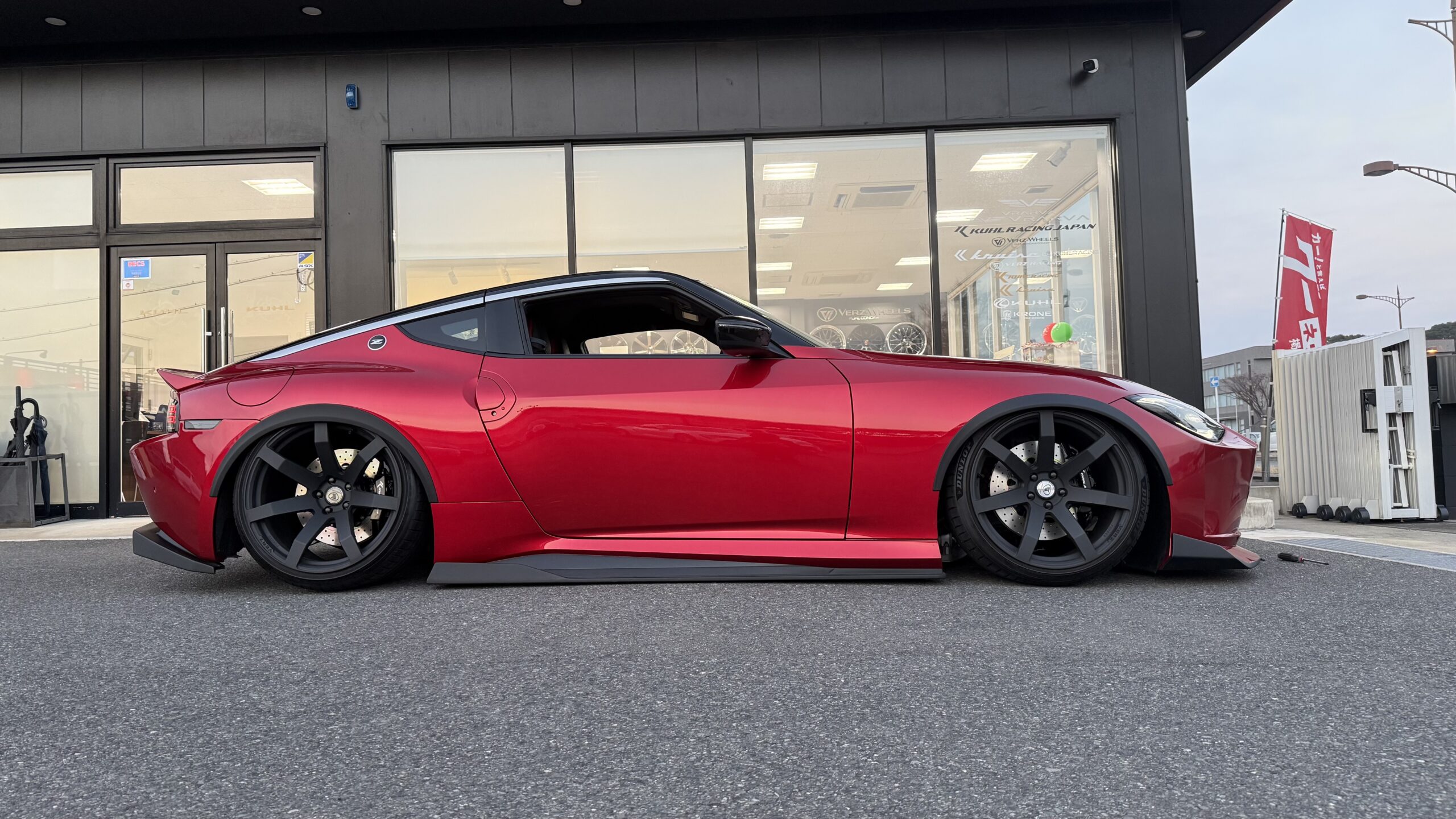 KUHL RACING オリジナルキャリパー キャリパー強化 ドレスアップ カスタム サーキット ストリート ワインディング 車いじり スポーツカー 日産 フェアレディZ RZ34