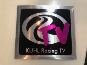 KUHL Racing TV　オリジナルステッカー